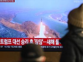 韩国军方:朝鲜向东部海域试射导弹,这是今年第二次发射