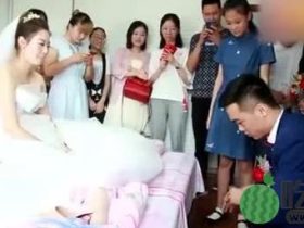 新娘侄女吵着要一起去结婚?