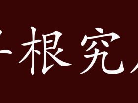 寻字组词大全 超全总结