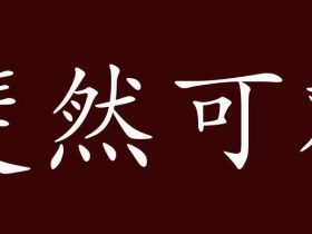 观组词有哪些 含”观“字的成语有哪些