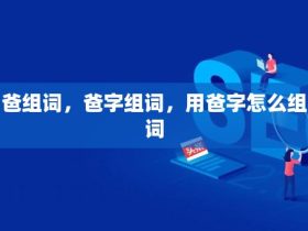 爸字怎么组词 汉字“爸”的由来