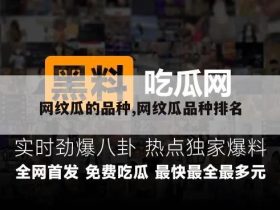 网纹瓜的品种,网纹瓜品种排名
