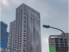 郭台铭台湾豪宅顶楼泳池变瀑布 “画面相当惊人”