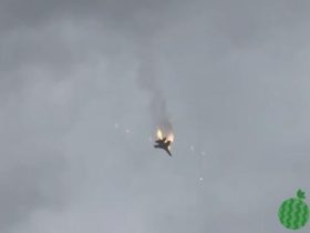 曝坠海的俄战机由俄防空系统击落 飞行员在坠毁前安全跳伞