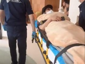 向太洗澡摔倒致骨裂术后状况曝光!向华强做跟班傍实爱妻