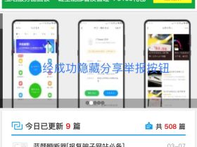 吃瓜代码:原创最新隐藏QQ右上方举报按钮_防止域名被举报