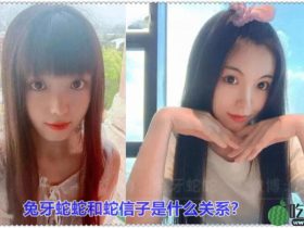 抖音兔牙蛇蛇和蛇信子是什么关系?