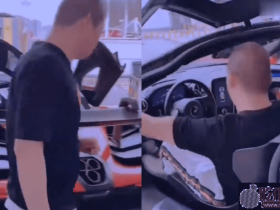 二驴驾驶辛巴迈巴赫豪车,老方丈处境尴尬 了